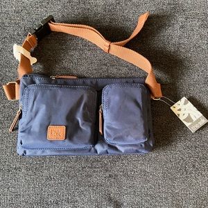 The Sak Esperato Navy Fanny Pack